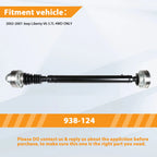 Front Driveshaft for Jeep Liberty 3.7L (2002-2007) 4WD