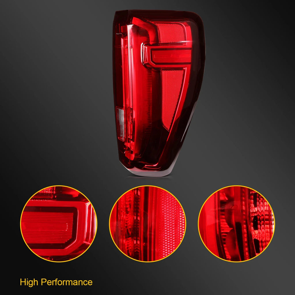 LED Tail Light Assembly for GMC Sierra 1500 2500HD 3500HD (2019–2023)