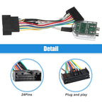 Amplifier Adapter Interface for Ford F-150 (2015–2023) Multicolor
