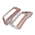 Rear Exhaust Muffler Tail Pipe Cover Trim for Peugeot 3008 5008 (2016-2019)