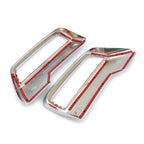 Rear Exhaust Muffler Tail Pipe Cover Trim for Peugeot 3008 5008 (2016-2019)