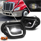 LED DRL Projector Fog Lights for Freightliner Cascadia (2008–2017)