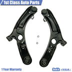 2X Front Control Arms & Ball Joints Kit for Hyundai Veloster Elantra (2011–2017)