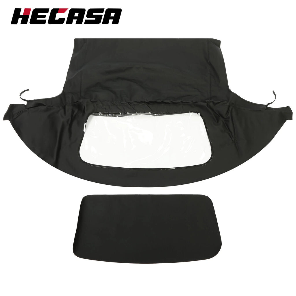 Soft Top Convertible Window for Mazda Miata (1990–2005) Black & Clear
