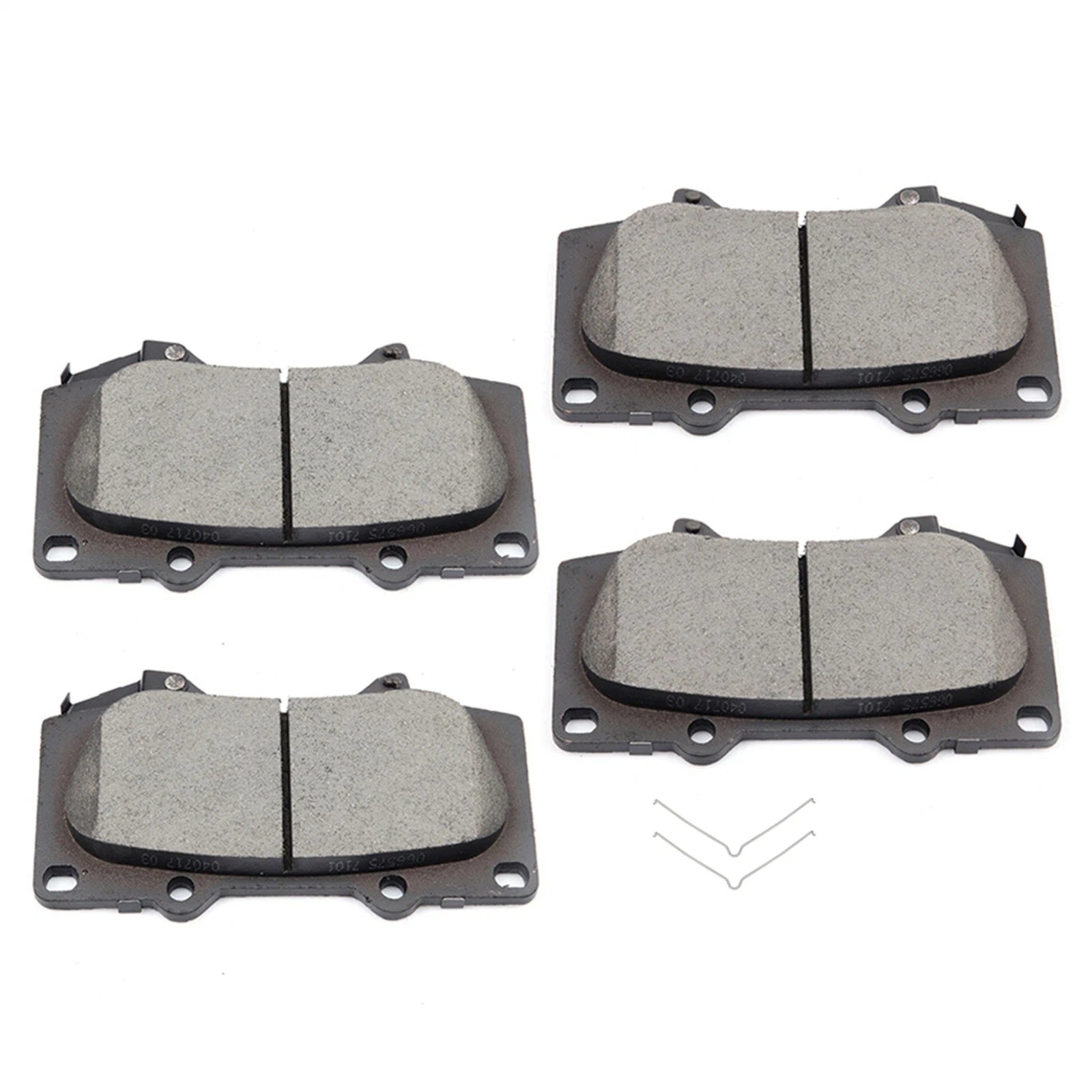 Set of 4 Front Ceramic Brake Pads for Toyota Tacoma 4Runner Tundra Lexus GX460