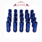 20PCS Extended Forged Aluminum Tuner Racing Lug Nuts for Universal Vehicles