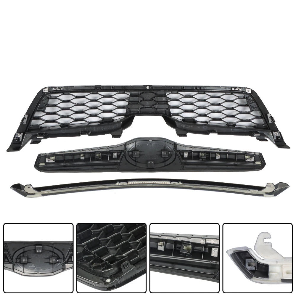 Gloss Black Upper Grille for Subaru Forester (2014-2018)