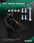 Rear Leaf Spring Shackle Bracket Hanger Repair Kit for Ford F-150 (1999–2004)