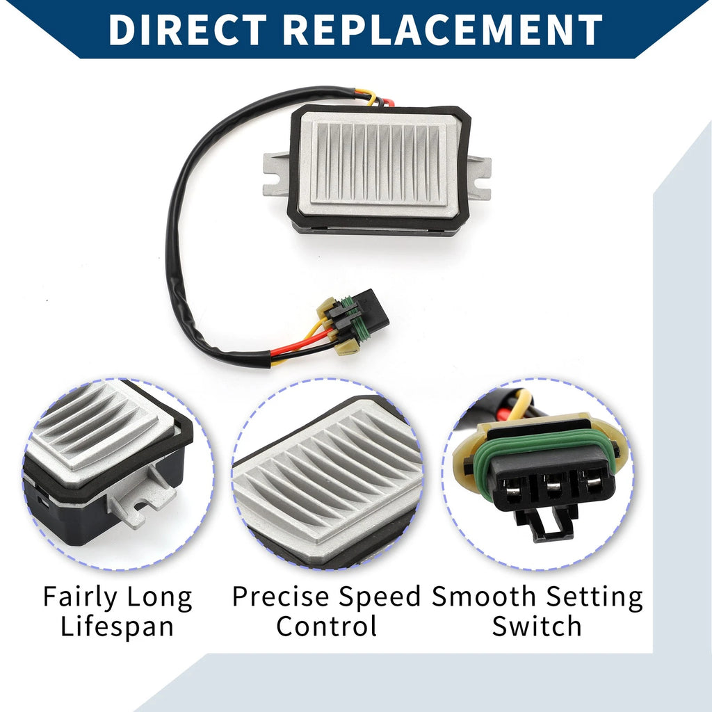 HVAC Blower Motor Resistor for Pontiac Bonneville (2000–2005)