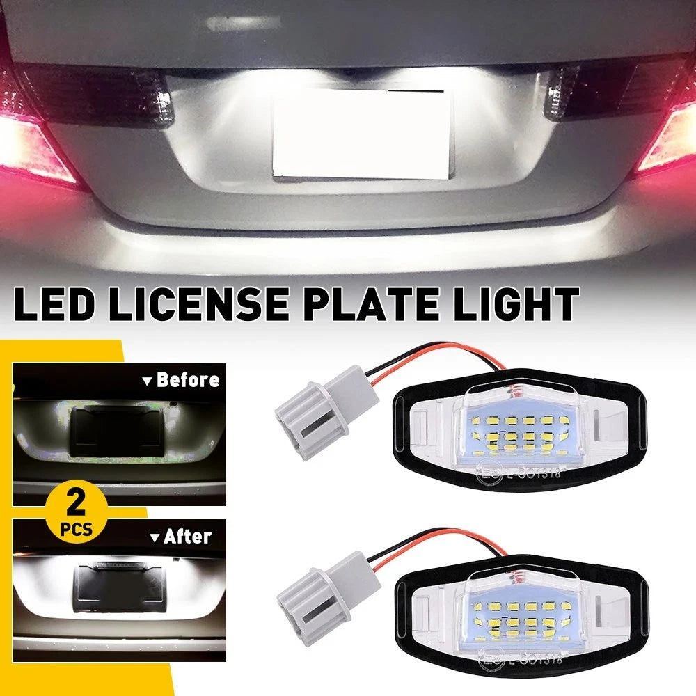 LED License Plate Light for Acura TL (2004–2008) 6000K High Power