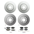 Brake Rotor & Bosch Ceramic Pad Kit for Audi A3 Quattro, VW Eos, GTI, Jetta (2006–2013)