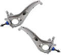 Set of 2 Front Lower Suspension Ball Joints M16 for Ford Lincoln