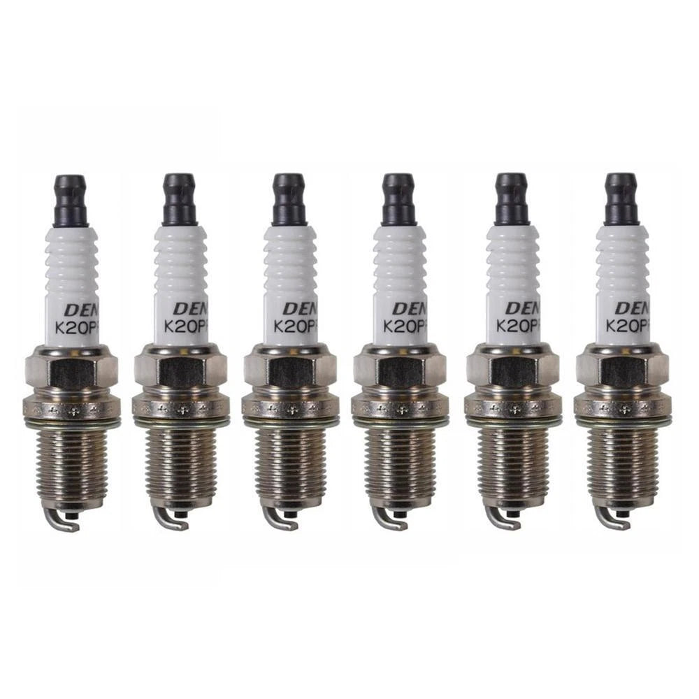 Set of 6 U-Groove Spark Plugs for Acura Audi 2.7L 3.0L 3.2L V6