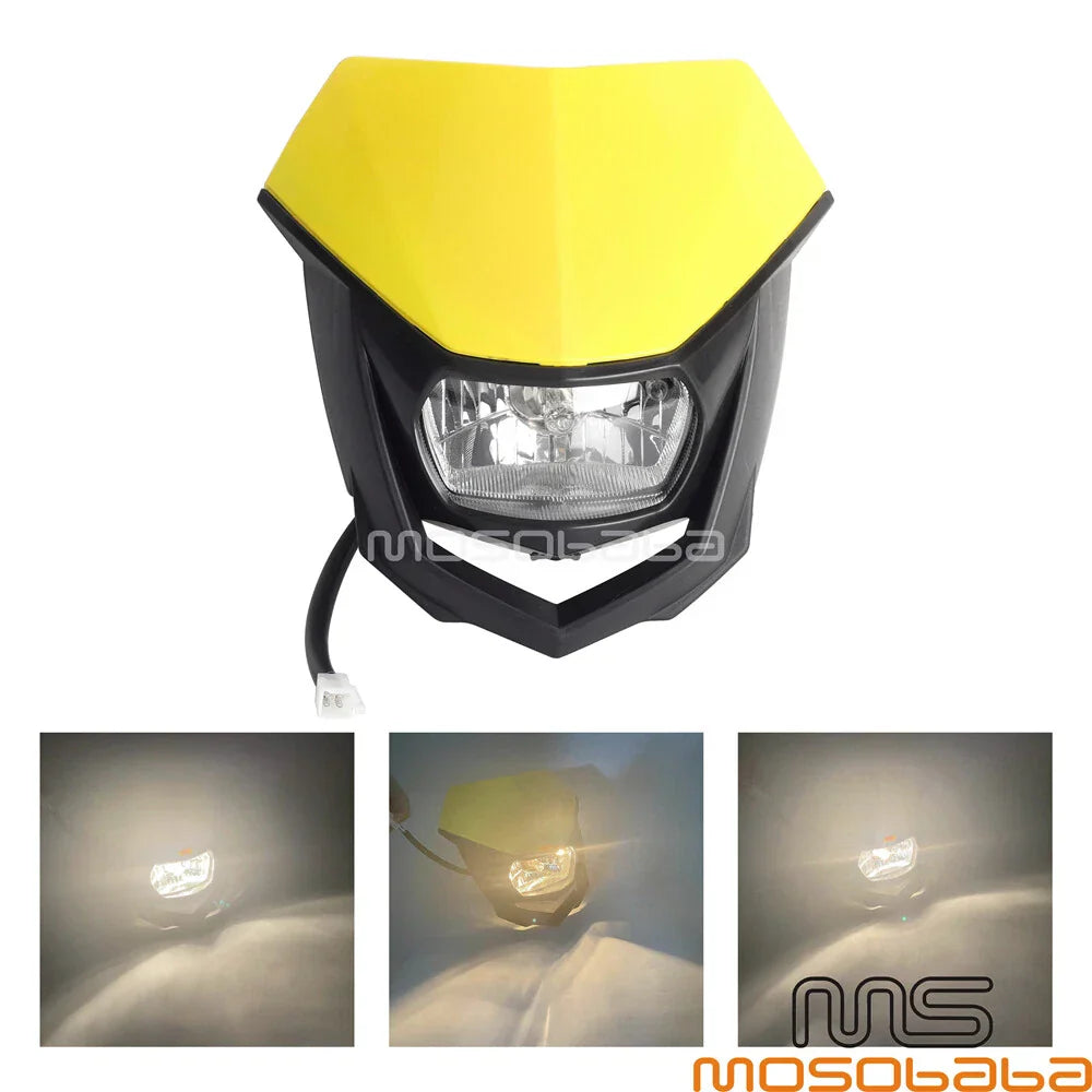 H4 Headlight for Suzuki DR650S/SE RMZ450 DRZ400E (1996-2023)