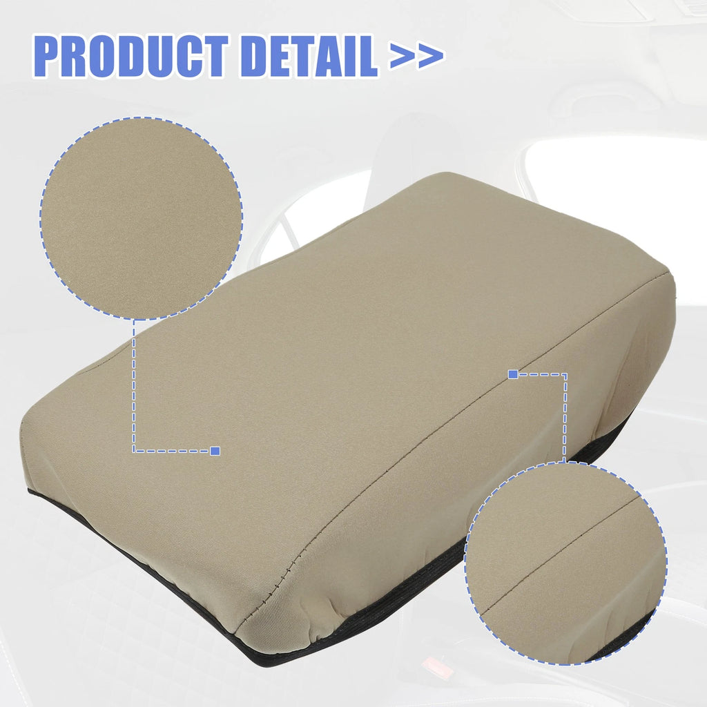 Neoprene Center Console Lid Armrest Cover for Ford Edge (2015–2022) 724117632632