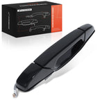 Rear RH Door Handle for Chevy Silverado 1500 (2007–2013) GBA Black