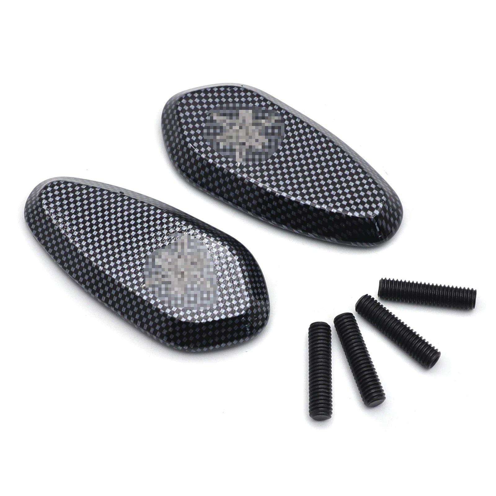 Mirror Block Off Base Plates for Yamaha R1 YZF-R1 (2000–2008)