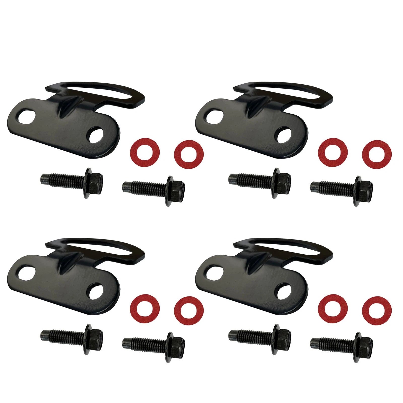 4X Rear Bed Metal Tie Down Rope Hook Latch 938067S200 for Nissan Frontier Titan (2005–2023)