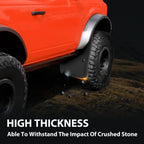 Set of 2 Front Mud Flaps for Ford Bronco (2021-2024)
