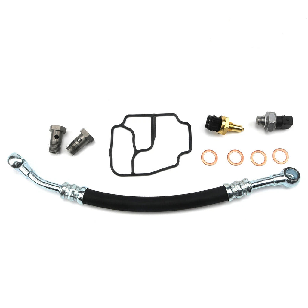 Engine Oil Filter Housing Gasket Kit for BMW E46 E39 E53 E85 (1998–2006)