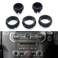 5 x ABS Air Condition Control Volume Knobs for Land Rover Range Rover Sport
