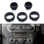 5 x ABS Air Condition Control Volume Knobs for Land Rover Range Rover Sport