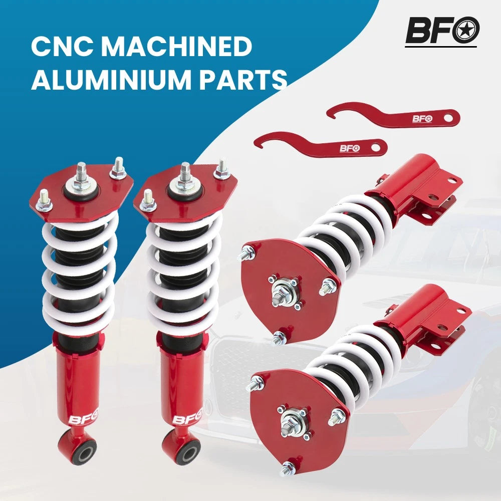Adjustable Coilovers Shocks Springs Kit for Mitsubishi 3000GT AWD (1991–1999)