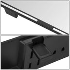 Universal Flat Panoramic Wide Angle Rear View Mirror Glass 11" X 3" X 1"