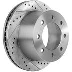 Front & Rear Brake Disc Rotors for Chevy Silverado 3500 HD GMC Sierra