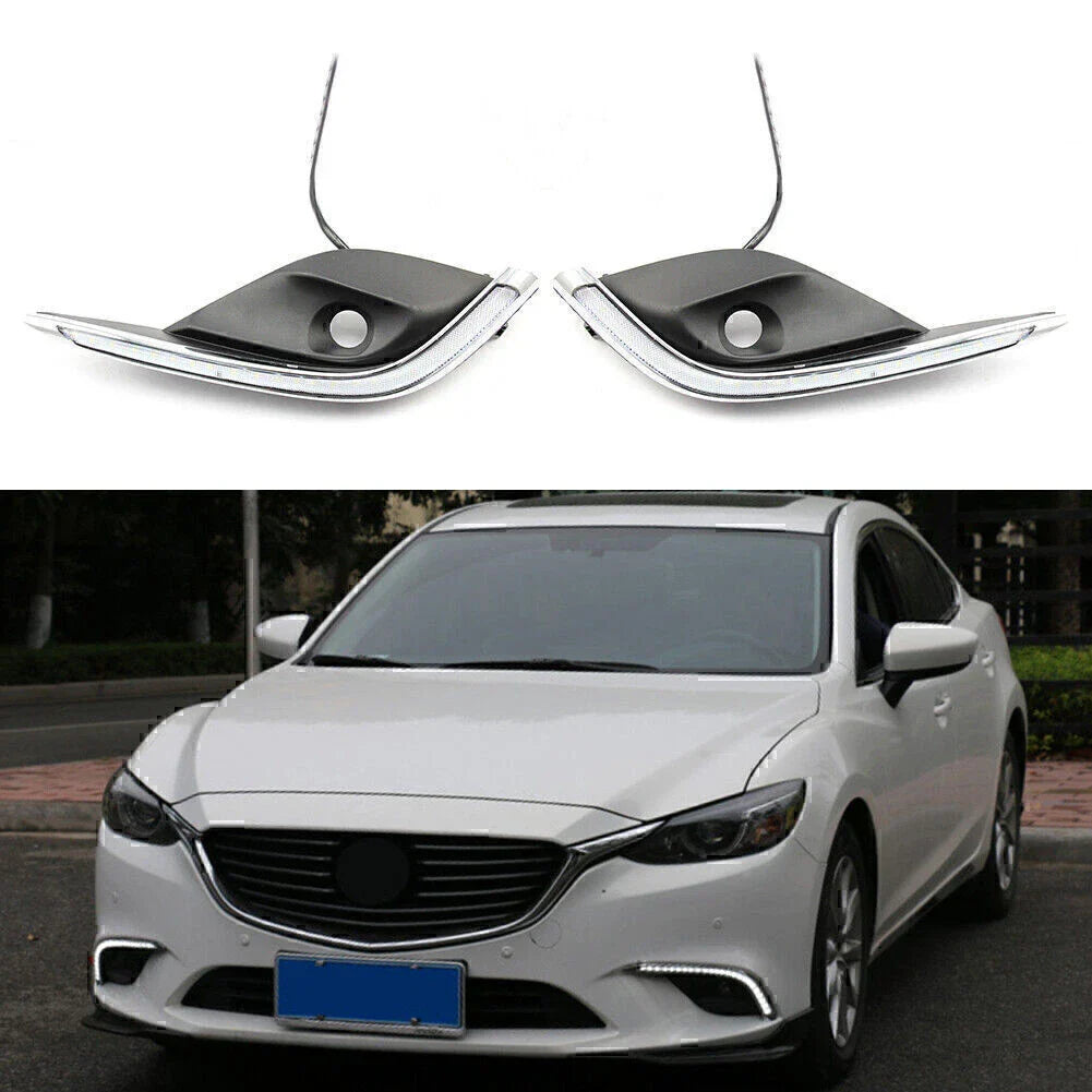 ABS LED Daytime Running Lights for Mazda 6 Atenza (2016-2018)