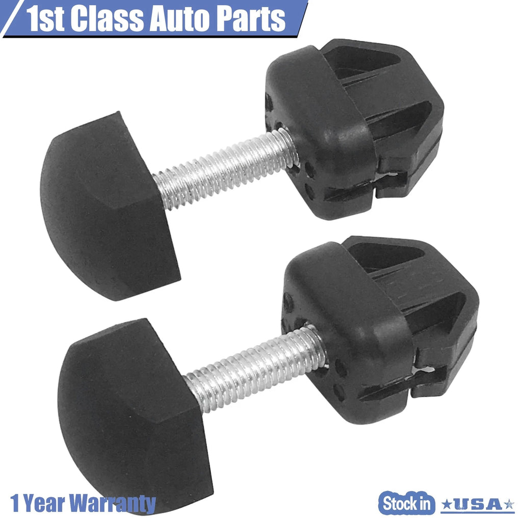 2X Radiator Support Hood Bumper Stop Screw for Ford Mustang