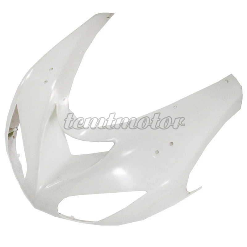 Unpainted Upper Front Cowl Fairing Nose for Kawasaki Ninja ZX10R (2006–2007)