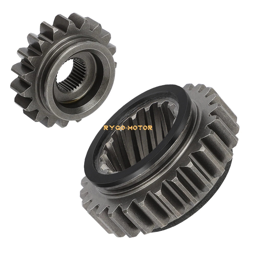 Set of 2 Starter Gears for Yamaha Virago 750 XV750 (1981–1983) 4X7-15511-00-00 4X7-15517-00-00