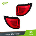 Set of 2 Outer Halogen Tail Lights for Chrysler Pacifica Voyager (2017–2021)