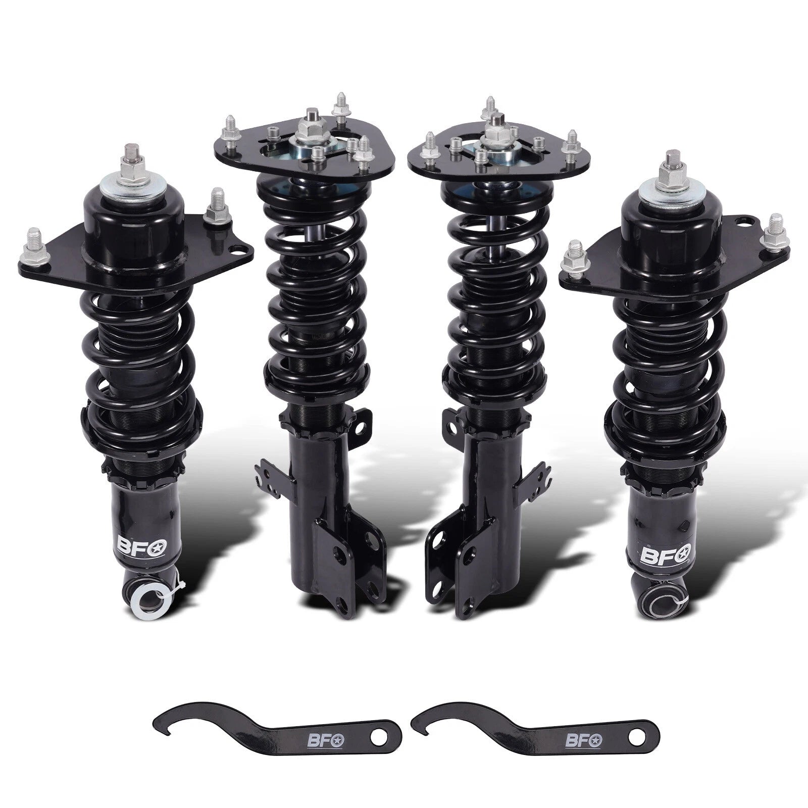 BFO Adjustable Coilovers Shocks Struts Kit for Toyota Corolla (2009–2018)