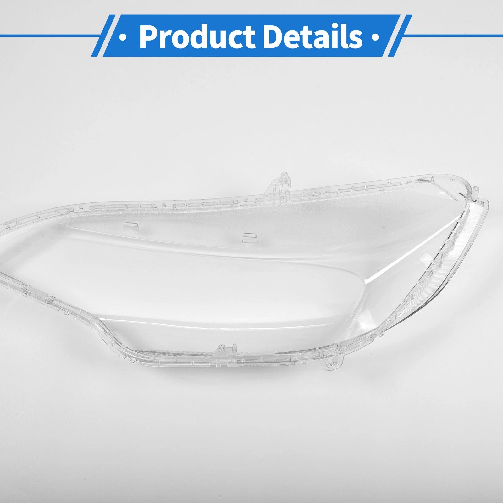 Headlight Lens Cover for Honda Fit (2014–2020) PC Clear