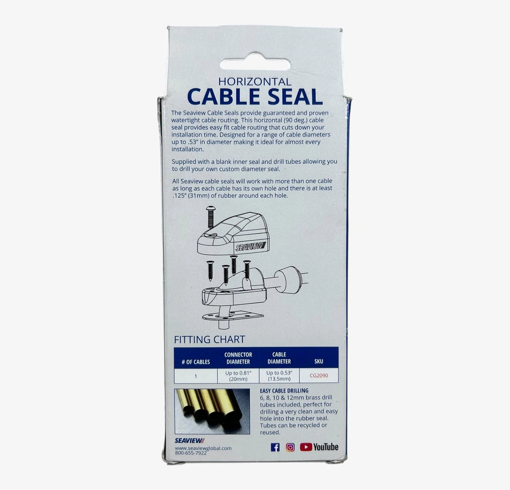 Horizontal Water Proof Cable Routing Seal 13.5mm for SeaView CG2090W