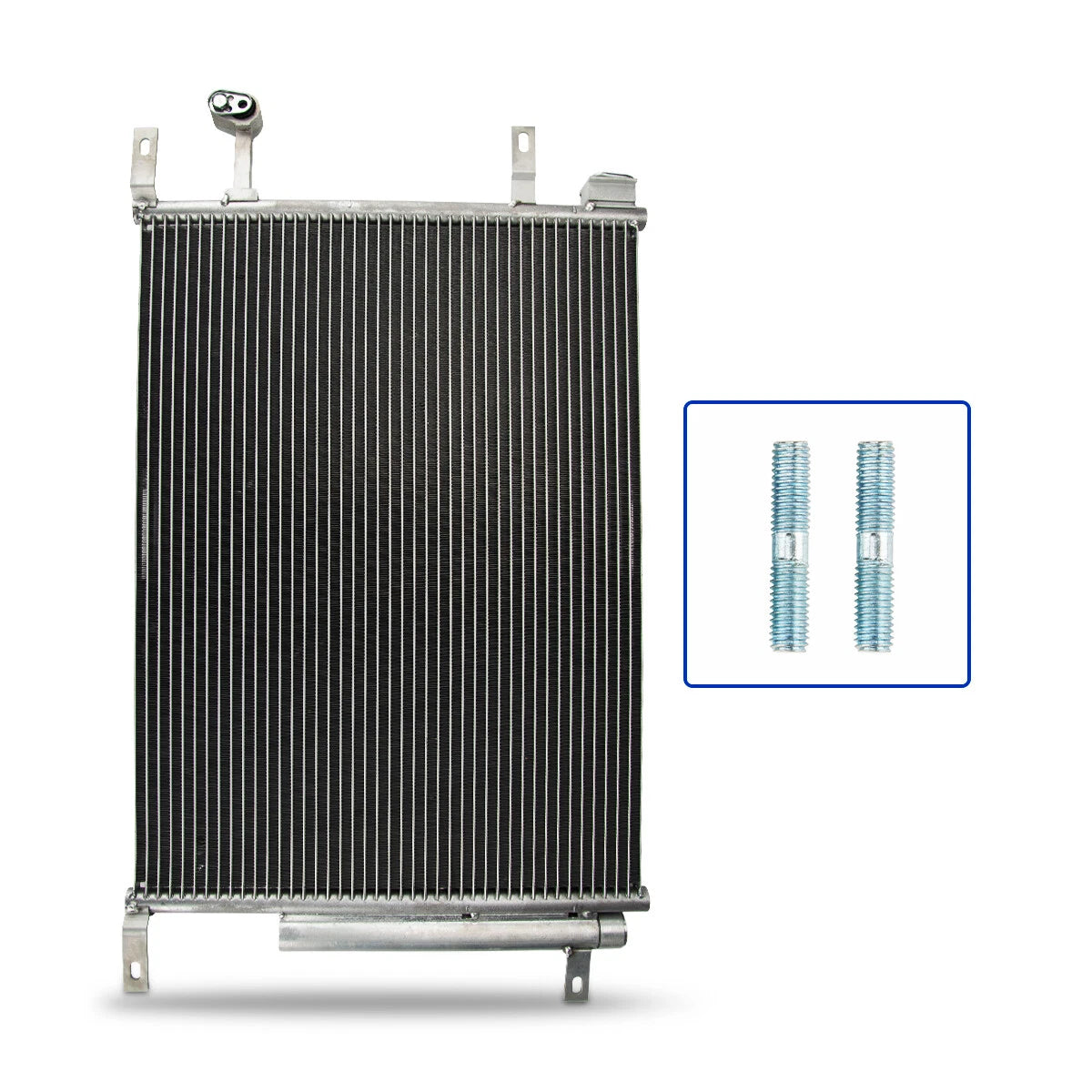 A/C Condenser for 2011–2014 Ford Mustang (3.7L–5.0L) Aluminum Fit