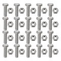 Set of 20 Auger Shear Pins Bolts & Nuts for Snowblowers