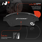 Front Disc Brake Rotor and Pad Calipers for Chevy Sonic (2012-2017)