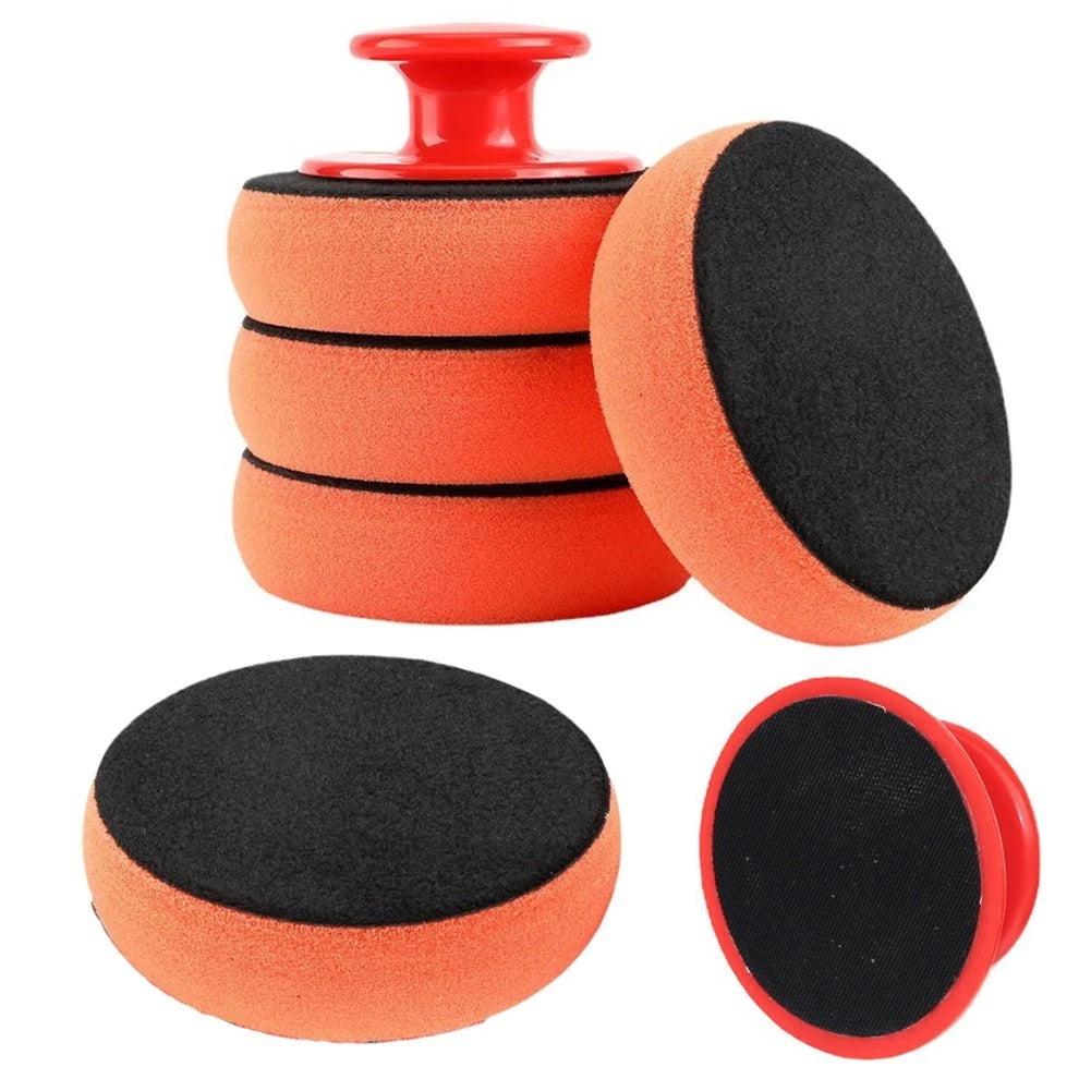 5PCS Foam Sponge Pads for Car Wax Application and Polishing