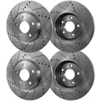 Front & Rear Brake Disc Rotors for Nissan Maxima Z 370Z QX50 G37
