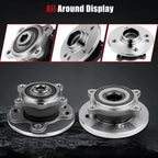 Set of 4 Wheel Hub Bearing Assemblies for Mini Cooper (2007–2014)