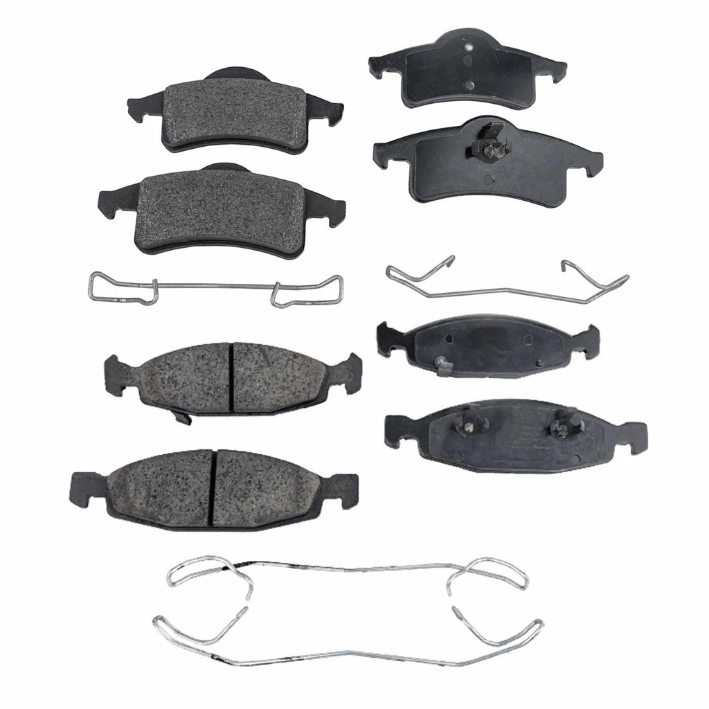 Set of 4 Ceramic Brake Pads for Jeep Grand Cherokee (1999–2002)