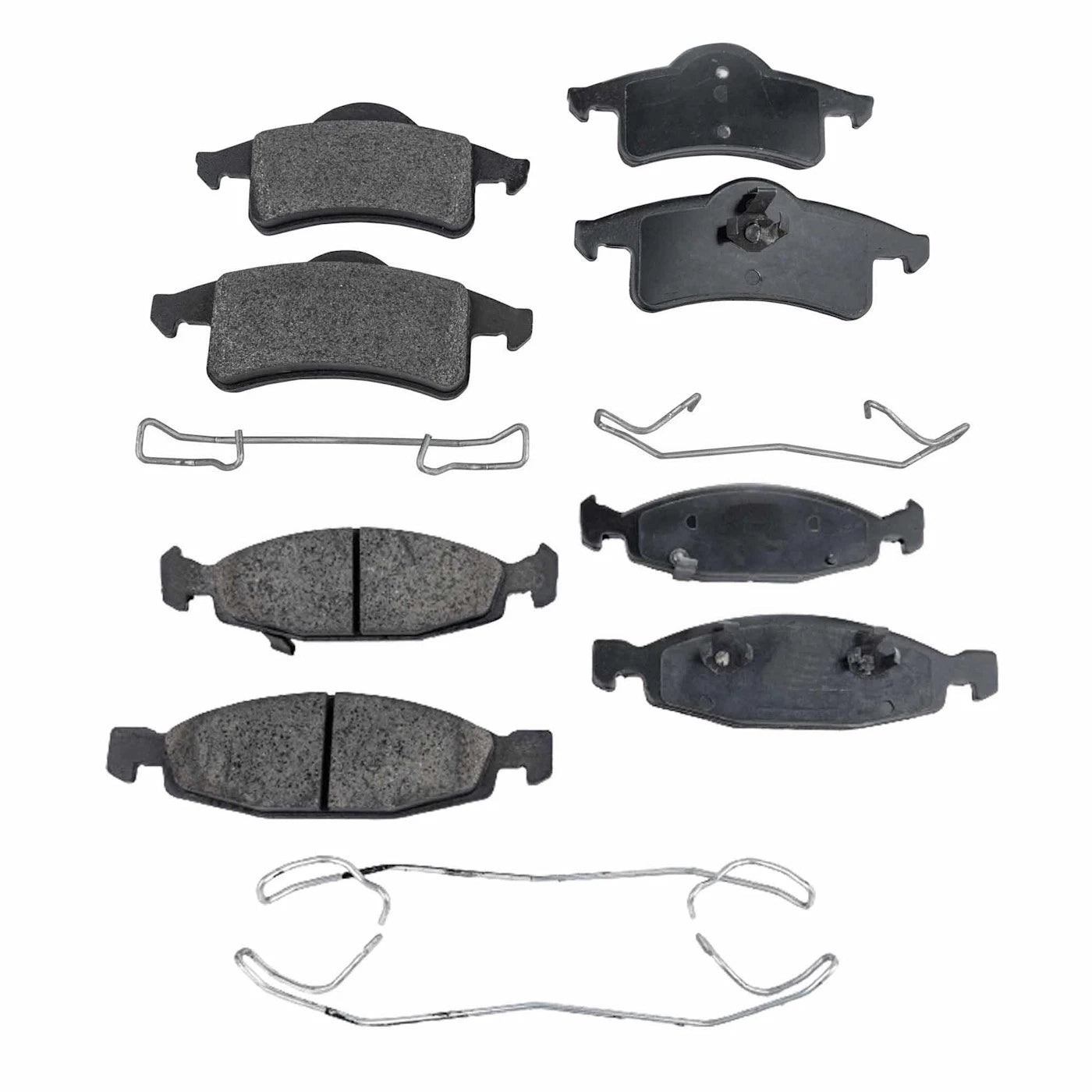 Set of 4 Ceramic Brake Pads for Jeep Grand Cherokee (1999–2002)