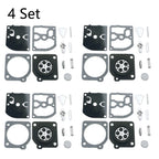 Set of 4 Carburetor Diaphragm Repair Kit for Stihl 20T 021 023 025 FS300 Zama RB-41