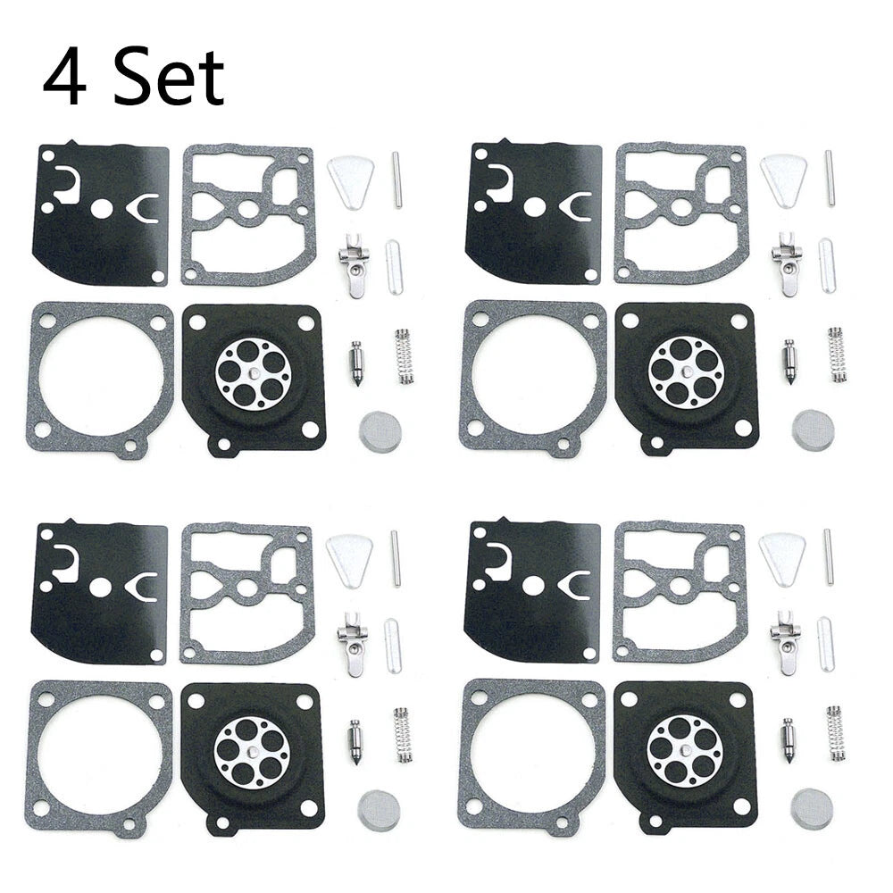 Set of 4 Carburetor Diaphragm Repair Kit for Stihl 20T 021 023 025 FS300 Zama RB-41