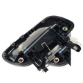 Rear Left Outer Door Handle Smooth Black for Hyundai Elantra (2000–2006)