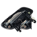 Rear Left Outer Door Handle Smooth Black for Hyundai Elantra (2000–2006)