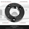 2" Billet Aluminum Front Strut Top Mount Lift Kit Spacer for Ford F-150 (2004–2024)